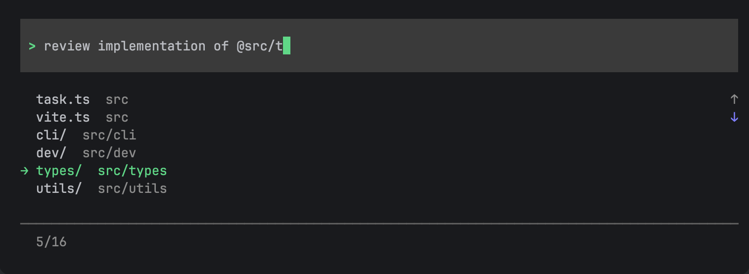 Reference files and folders